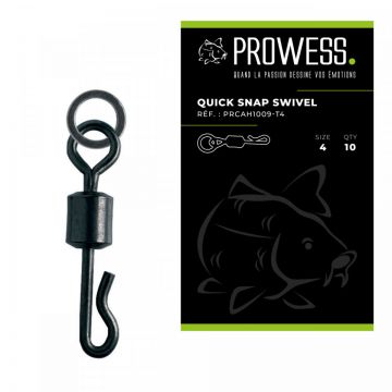 Vartej Prowess Rolling cu Inel Negru Mat No.4 x 10buc/pac