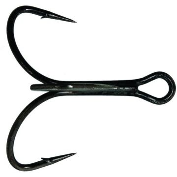 Ancora tripla nichel scurta 6buc/plic Mustad (Marime Carlige: Nr. 1/0)