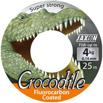 Fir Fluorocarbon Crocodile Coated 25m Jaxon (Diametru fir: 0.14 mm)