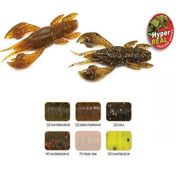 Shad ULC Crayfish Pearl Pink 5.3cm/1.7gr, 8buc/plic Rapture