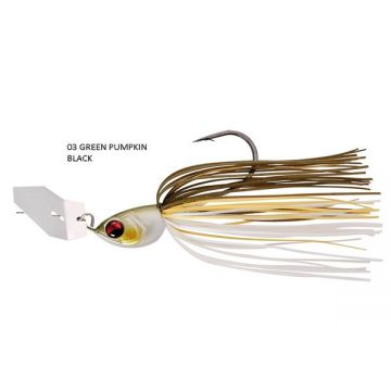 Spinnerbait Windex Chatterbait Green Pumpkin Black 10.5g Rapture