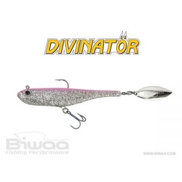Spinnertail Divinator Medium Pink Ice 18cm / 35g / 1buc / plic Biwaa