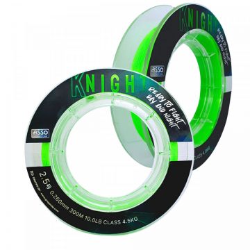 Asso Knight 300m 0.185mm 2.3kg Fluorescent Chartreuse