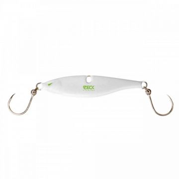 Lingura Rattlin' Zeck Vertical Jig 55gr White