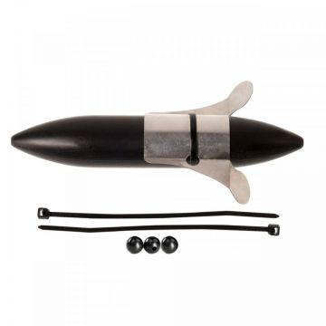 Pluta Zeck Propeller U-Float Solid Black 20gr