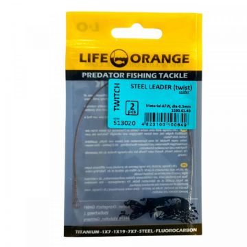Struna Otel Twist Orange 0.30mm 9kg 15cm 2buc