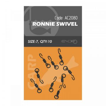 Vartej Orange No.7 Ronnie Swivel 10buc