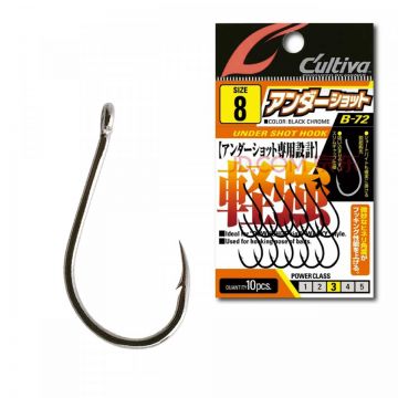 Carlig Cultiva B-72 11536 No.8 Undershot Hook 10buc/plic