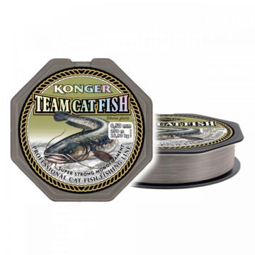 Fir Konger Team Cat Fish 0.60mm 23.9kg 250m Gri