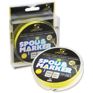 Fir Spod & Marker Braid x4 300m 0.20mm 30lb Yellow