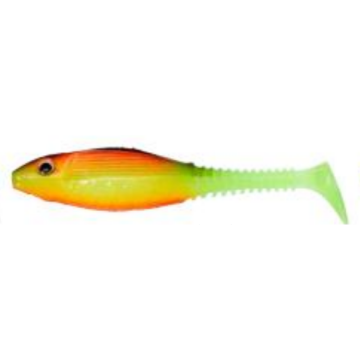 Shad Grubby Shad 8.5cm UV Black Chicken 6buc