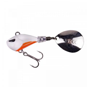 Spinnertail Zeck Rogue Runner 10gr White Orange