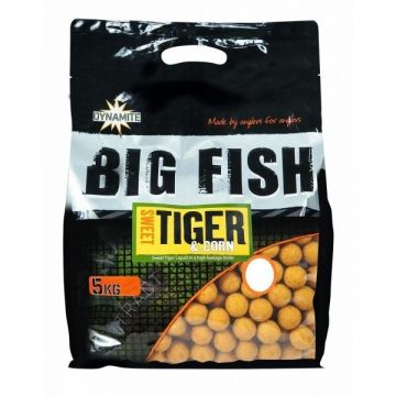 Big Fish Sweet Tiger & Corn Boilies 20Mm 5Kg