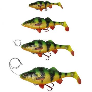 Swimbait 4D Perch Shad 12.5cm 23G SS Firetiger