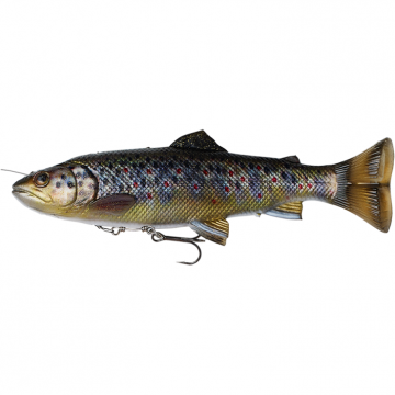 Vobler 4D Line Thru Pulsetail Trout 16cm 51G Brown Trout