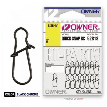 Agrafa Owner 52818 No.00 8.9kg Quick Snap BC