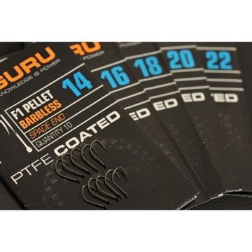 Carlig Guru Pellet, 10buc (Marime Carlige: Nr. 20)