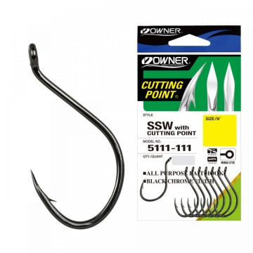 Carlig Owner 5111 No.4/0 Cut SSW