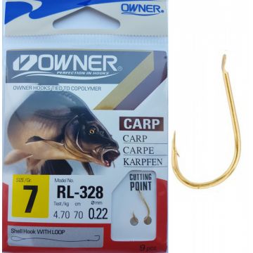 Carlige Legate Owner RL-328 No.7 70cm 0,22mm