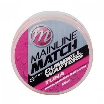 Match Dumbell Wafters Pink Tuna 8mm Match Dumbell Wafters Pink Tuna 8mm