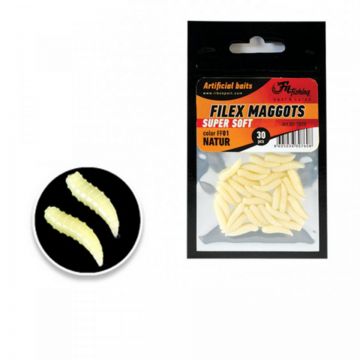 Viermusi Artificiali Filex FF 01 Natur 15mm 30buc