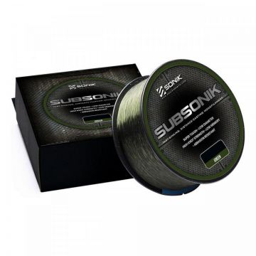 Fir Monofilament Sonik Subsonik 1200m Verde