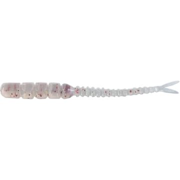 Grub Mustad Aji Micro Bachi UV, 5cm, Clear Red Glitter, 12buc/plic