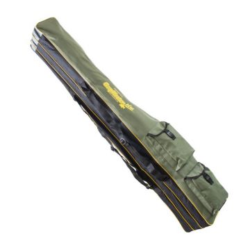 Husa lansete 3 compartimente Carp Hunter (Compartimente: 3 compartimente, Lungime husa: 120 cm)
