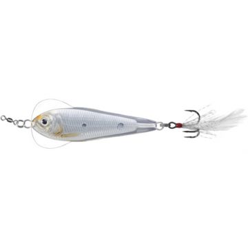 Lingura Oscilanta Live Target Flutter Sardine, 5.5cm, 14g, Silver-Pearl