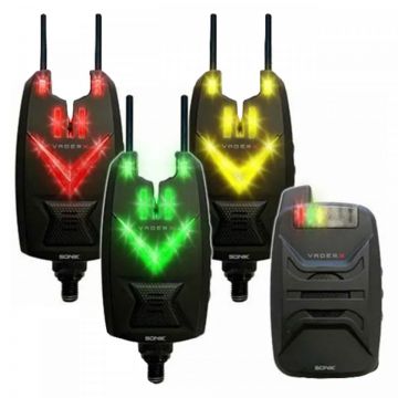 Set 3+1 Detectori Electronici Sonik cu Statie Vaderx R G B