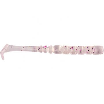 Shad Mustad AJI Paddle Tail, 5cm, Clear Purple Glitter, 12buc/plic