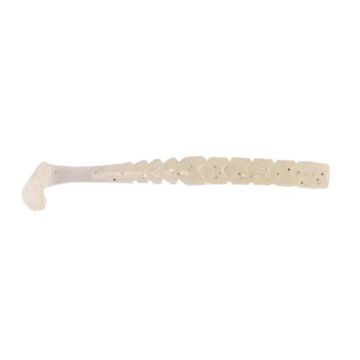 Shad Mustad AJI Paddle Tail, 5cm, White Luminous, 12buc/plic