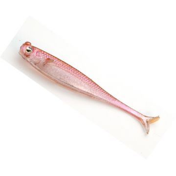 Shad Raid Littel Sweeper Fish Skin, 7.6cm, Clear Wakasagi, 7buc/plic