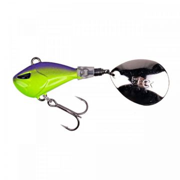 Spinnertail Zeck Rogue Runner 10gr Purple Chartreuse