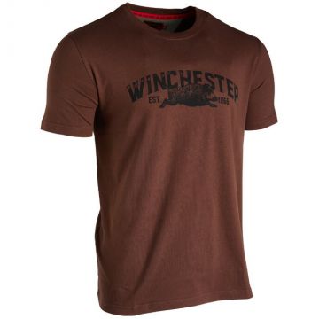 Tricou Winchester Guns Vermont Brown (Marime: L)