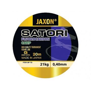 Fir Fluorocarbon Jaxon Satori Carp 20m (Diametru fir: 0.40 mm)