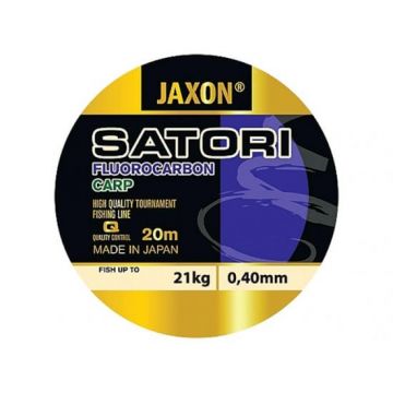 Fir Fluorocarbon Jaxon Satori Carp 20m (Diametru fir: 0.45 mm)
