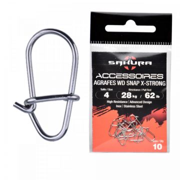 Agrafe Rapide Sert WD Snap X-Strong Nickel 10buc