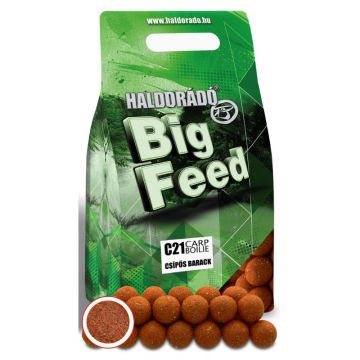 Boilies Haldorado Big Feed C21, 21mm, 2kg (Aroma: Piersici Picante)