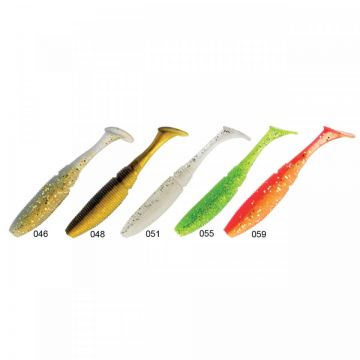Shad Sakura Slit Shad Evo 85mm Color Mix 6buc