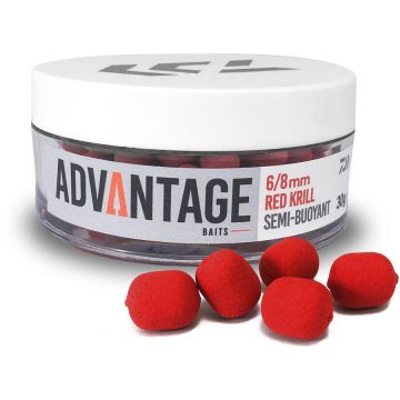 Advantage Hookbait Semi-Buoyant Red Krill 6/8mm 30g