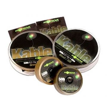 Fir leader pentru monturi 7m / 50lb Korda (Culoare: Weedy)