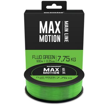 Fir Monofilament Haldorado Max Motion, Culoare Fluo Green (Diametru fir: 0.30 mm)