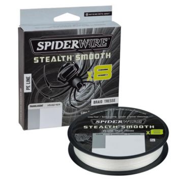 Fir Textil SpiderWire Stealth Smooth 8 Braid, Translucent, 150m (Diametru fir: 0.05 mm)