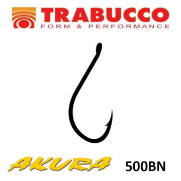 Carlige Akura 500BN Trabucco (Marime Carlige: Nr. 6) Carlige Akura 500BN Trabucco (Marime Carlige: Nr. 6)