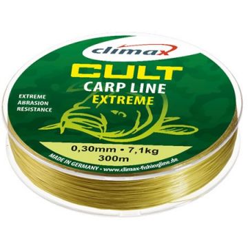 Fir Climax Cult Carp Extreme, verde, 300m (Diametru fir: 0.28 mm)