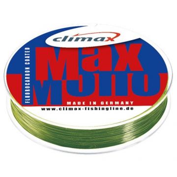 Fir monofilament Climax Max Mono, Verde, 100m (Diametru fir: 0.38 mm)