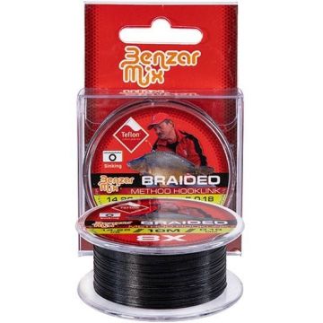 Fir textil Braided Method Hooklink 10m Benzar (Diametru fir: 0.08 mm)