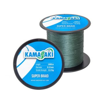 Fir textil Kamasaki Super Braid 1000m (Diametru fir: 0.15 mm)