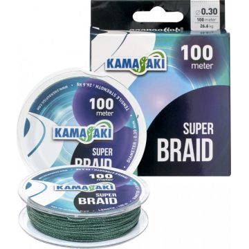 Fir textil Kamasaki Super Braid 100m (Diametru fir: 0.10 mm)